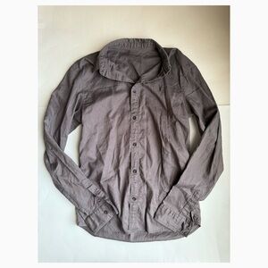 AllSaints Men’s Gray Long Sleeve Button Down - Size Small (Used)